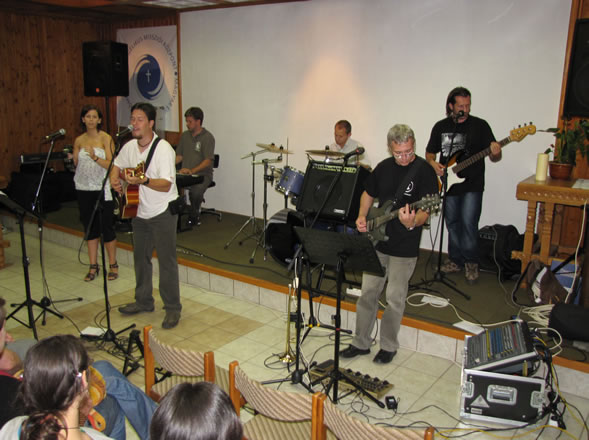 missziói konferencia Piliscsabán Immánuel együttes