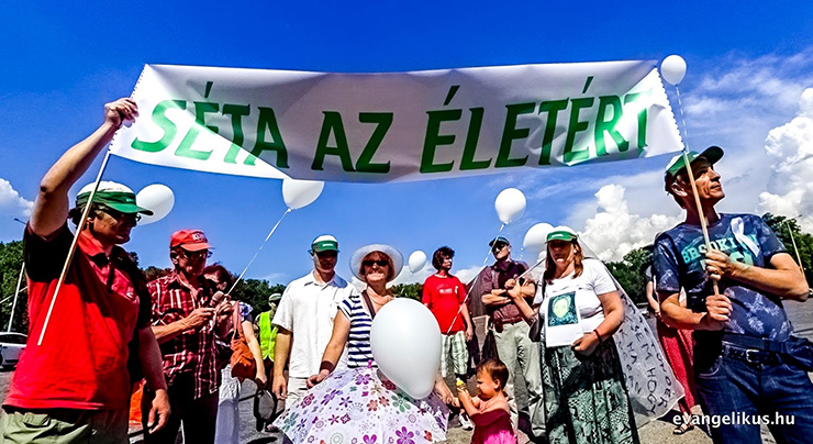 séta az életért